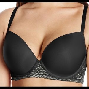 Paramour Black Racerback Bra 30G
